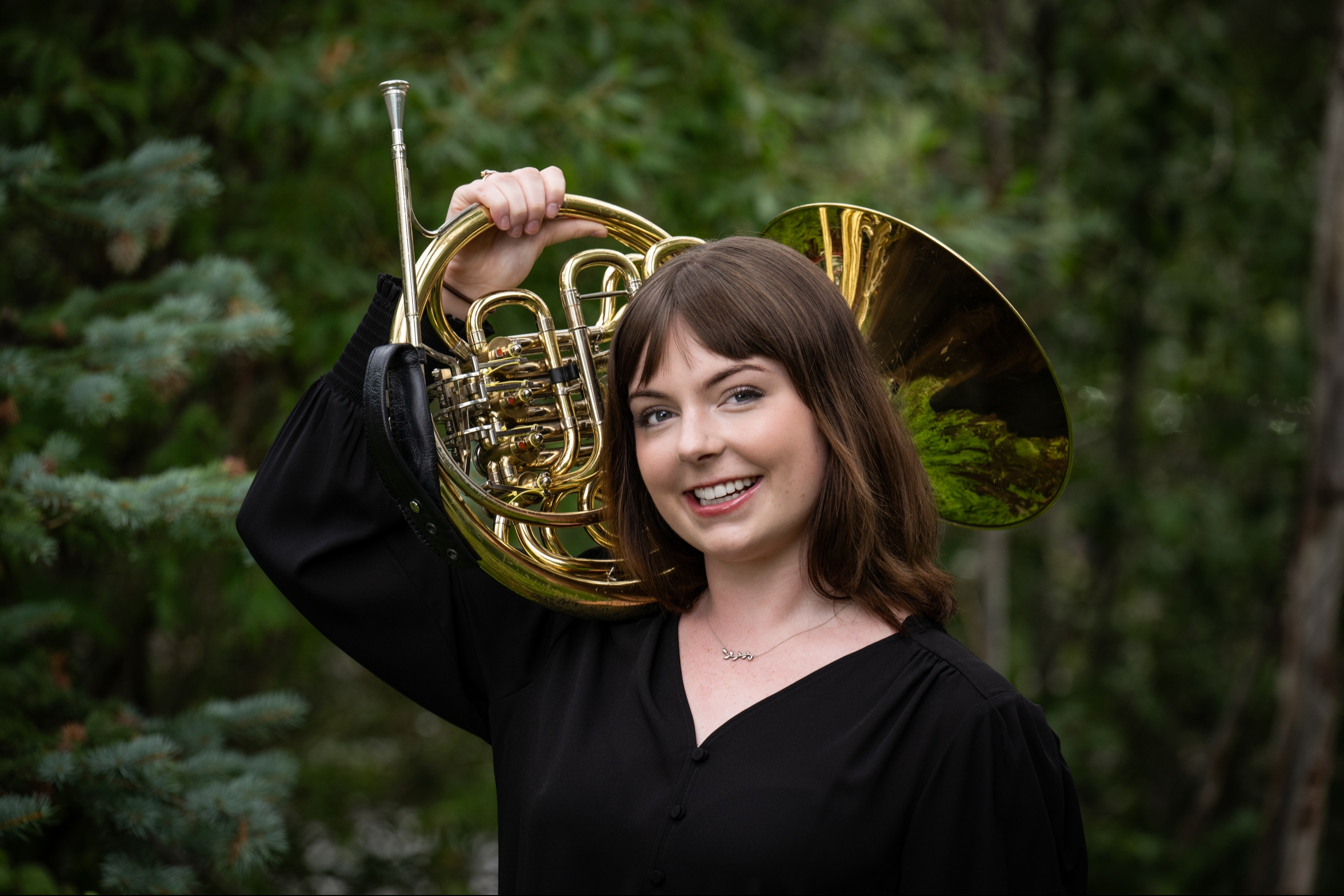 Sylvia Beach, Horn Player — AYA artist portrait