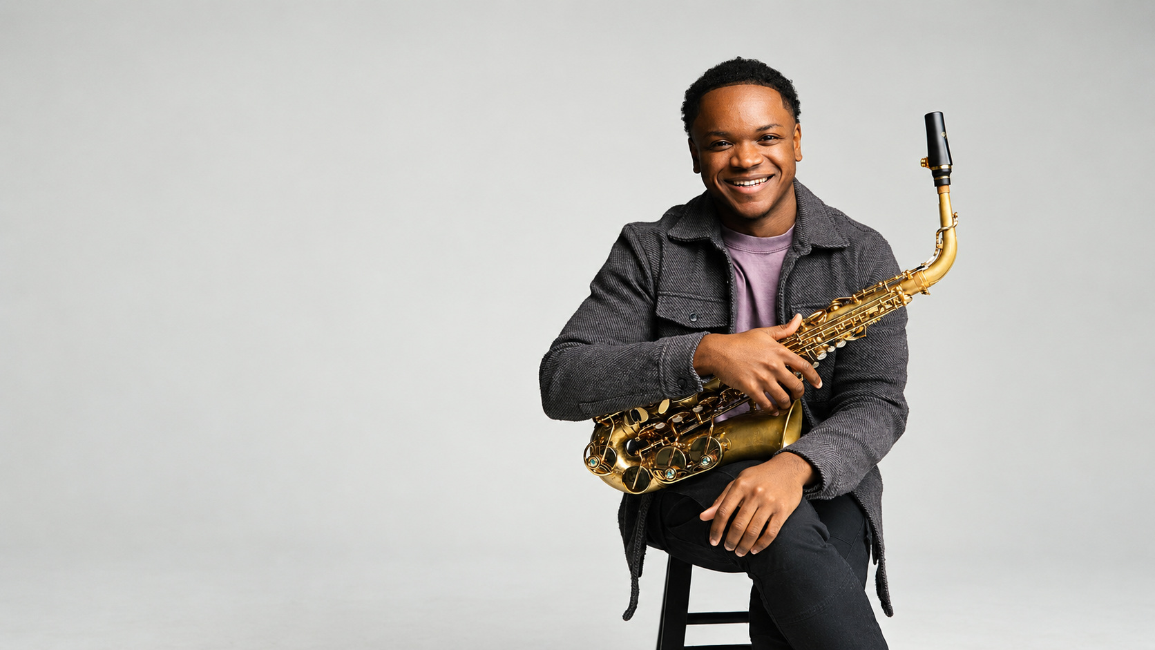 Langston Hughes II, Jazz Saxophonist — AYA artist portrait