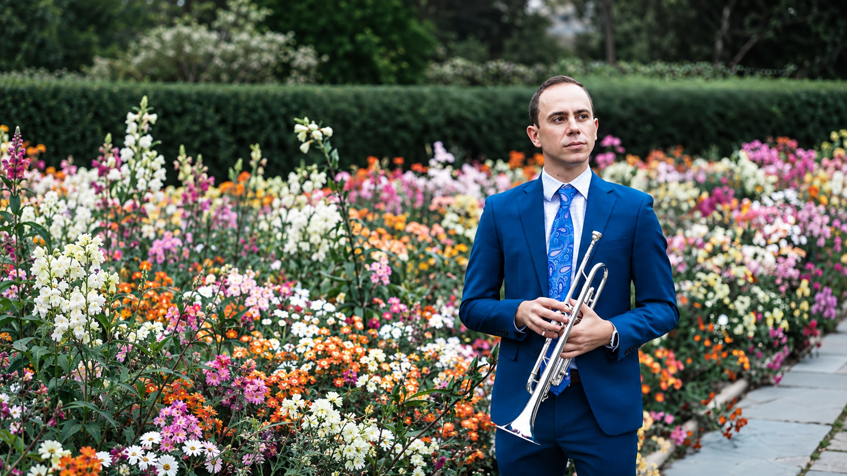 Robert Garrison, Trumpeter — AYA artist portrait