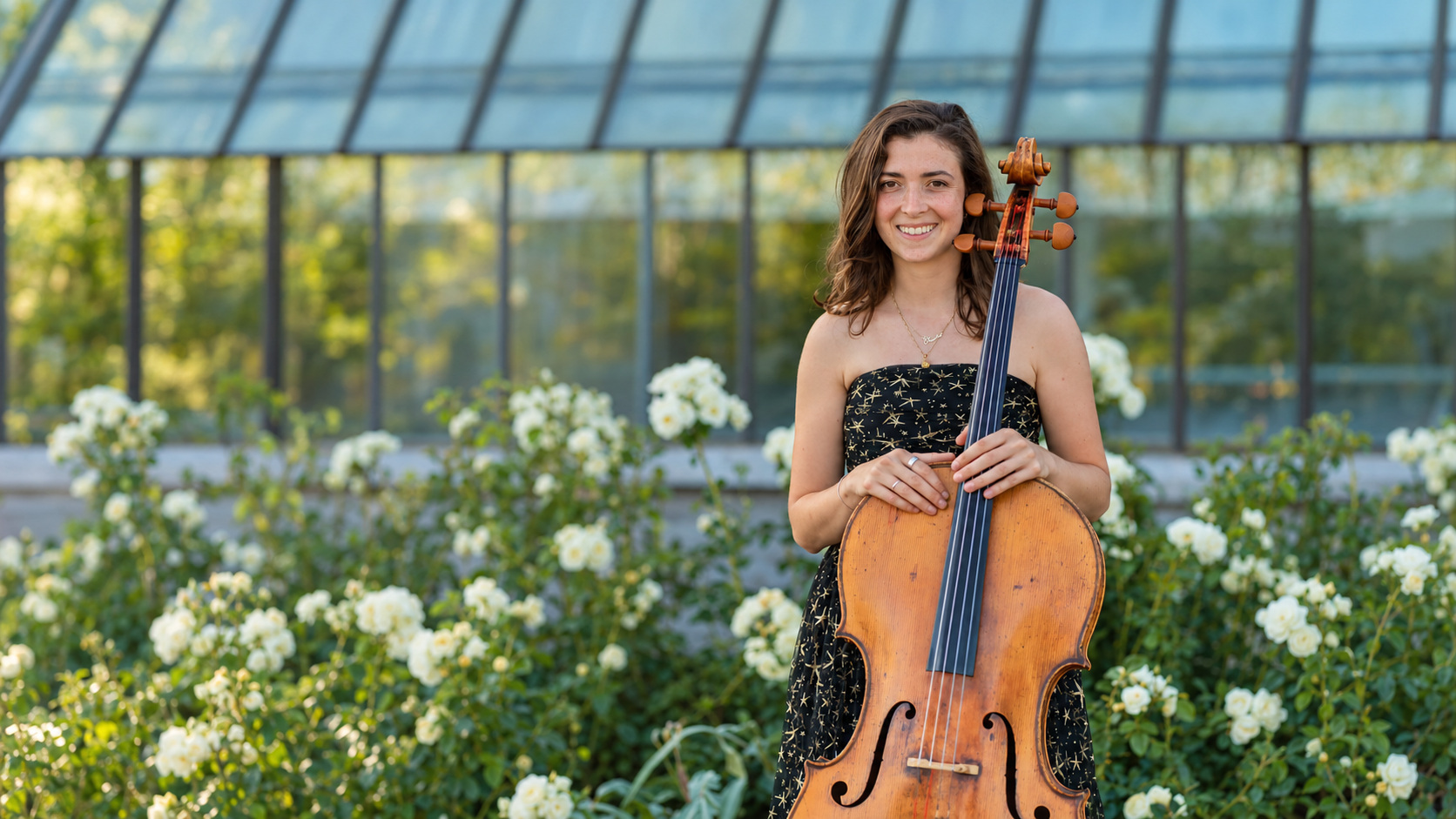 Sarah Ghandour, Cellist — AYA artist portrait